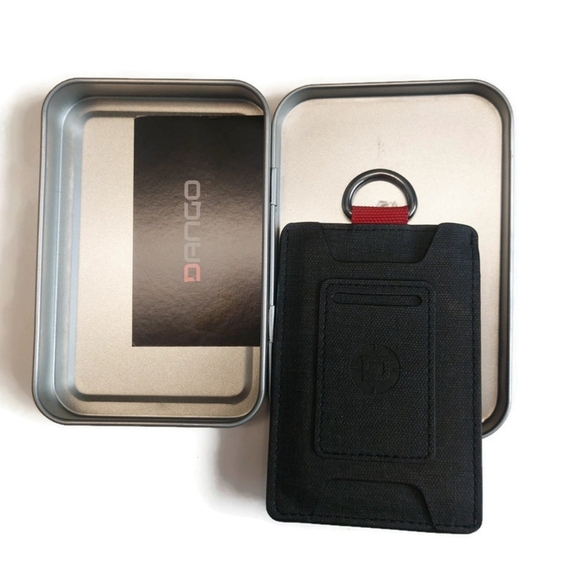 DANGO Stealth Wallet DGO-S1-JB Jet Black - Picture 1 of 5